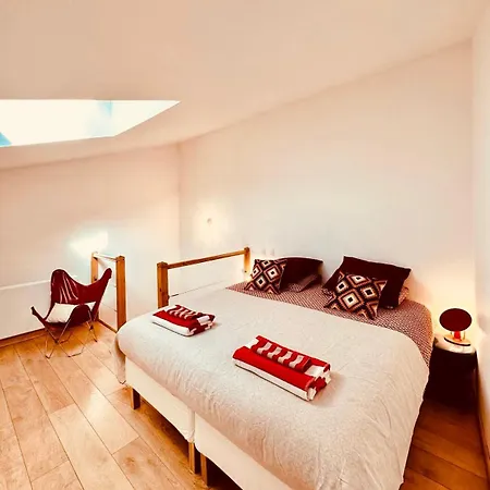 Apartment Centre Historique Coup De Coeur - 5 Mins Aeroport - Airbus - Safran - Meett *